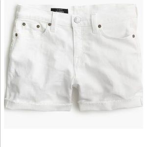 J.Crew mid rise jean shorts